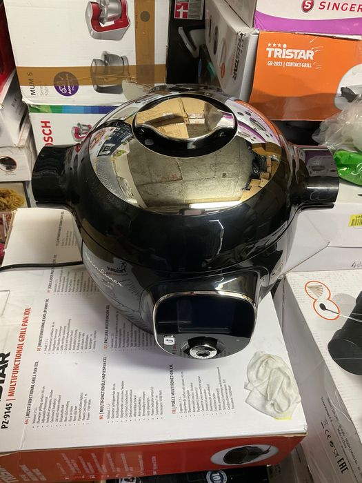 Мултикукър Moulinex Cookeo + Connect с дигитален кантар подарък 6L