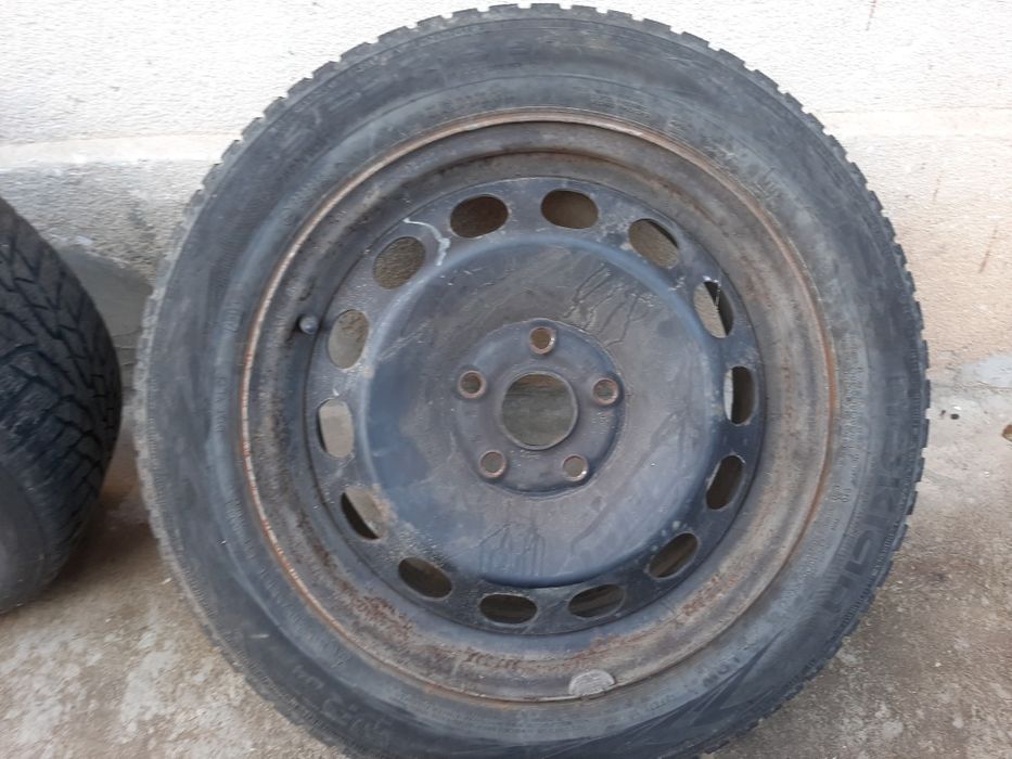 Jante 5×112 r16 + 2 anvelope nokian WR D4 205/55/16
