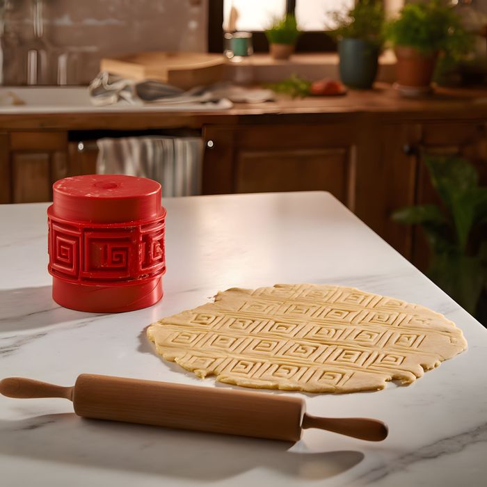 Релефен ролер за орнаменти – тесто, глина, полимерна глина (3D печат)