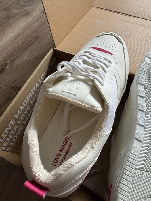 Sneakers albi masura 46