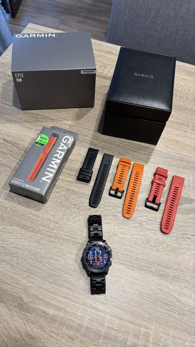 Garmin Epix Gen 2 Titanium Black Sapphire Amoled