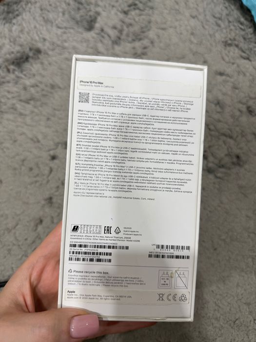 iPhone 16 pro max