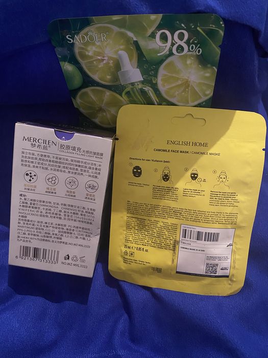 Различни видове маски за лице