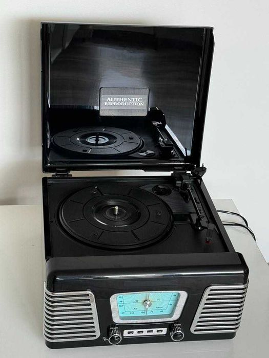 Ретро стил грамофон с FM радио и USB