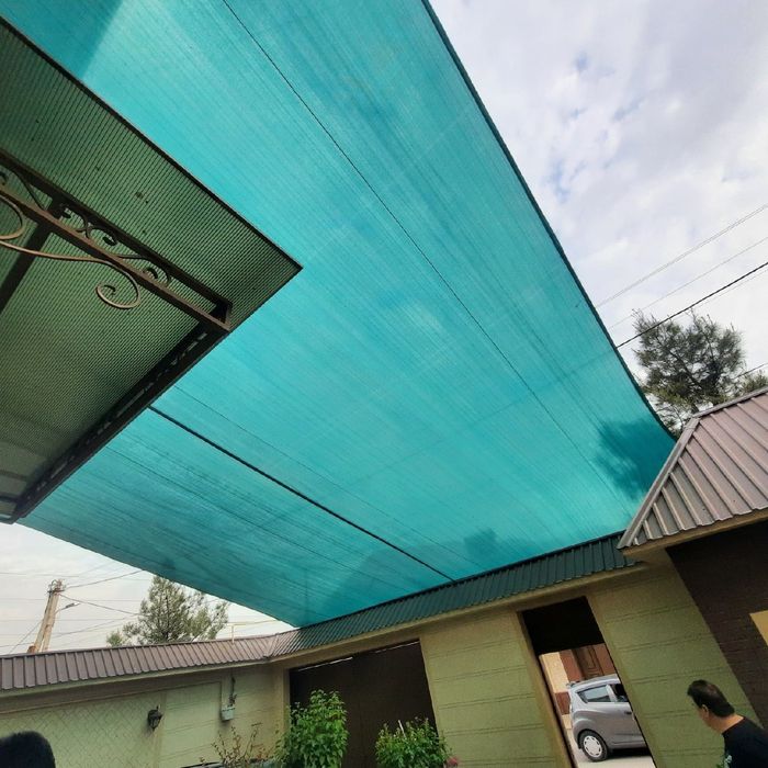 Сетка баннер установка