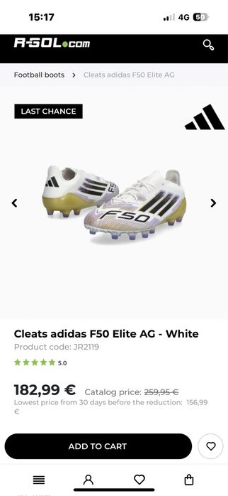 Футболни обувки/ бутонки Adidas F50 Elite 33