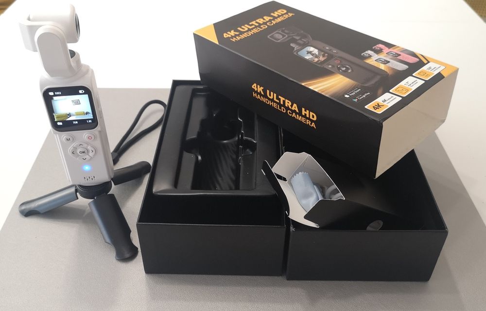 Camera 4K ULTRA HD handheld