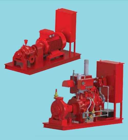 Pompe industriale hidranti si pentru sisteme stingere incendiu