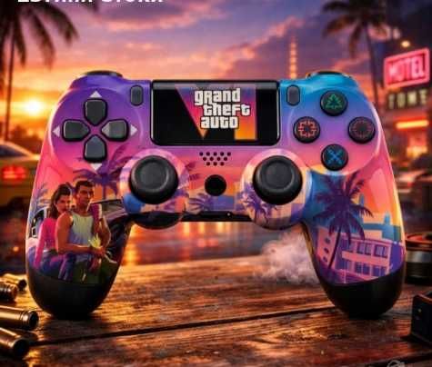 Безжичен джойстик за PS4 GTA VI / FC 2025