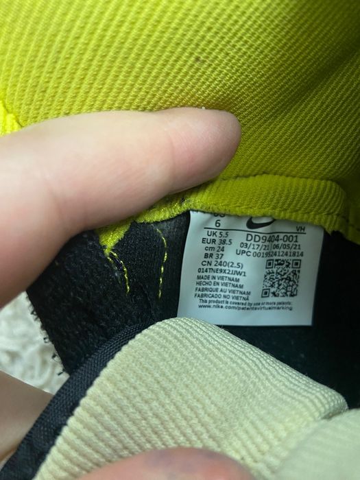 Adidasi Nike Dunk High Acid Wash