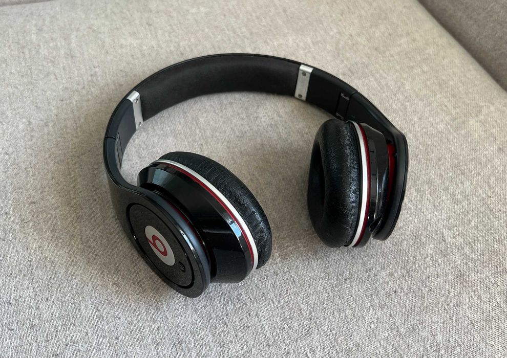 Casti Monster Beats by Dr Dre Studio Powered On Ear + toc