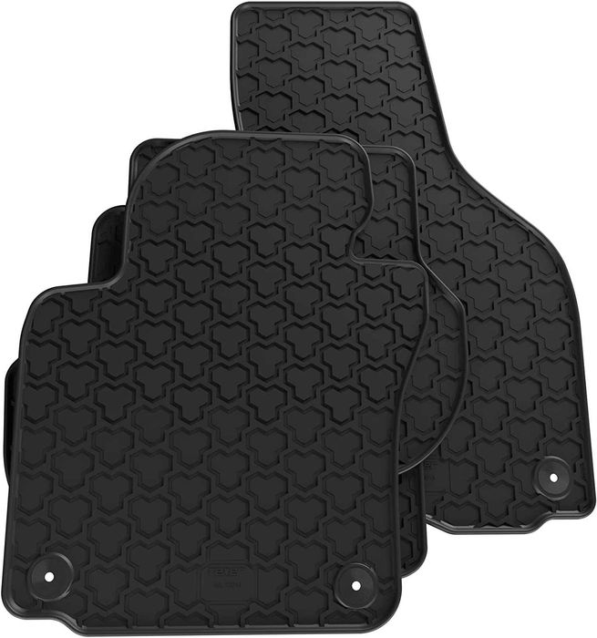 Стелки Skoda Octavia II 1Z  2004-2013  гумени Шкода Октавия 2 комплект