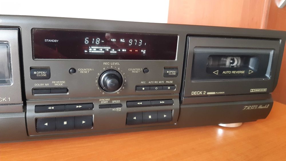 Technics line, deck RS TR 373 M2, receiver SA-EX300 cu telecomanda, cd player SL-PG490