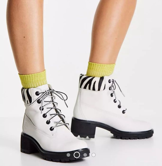 Продам  женские ботинки Timberland kinsley 6 inch zebra