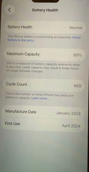 iPhone 15pro 128gb