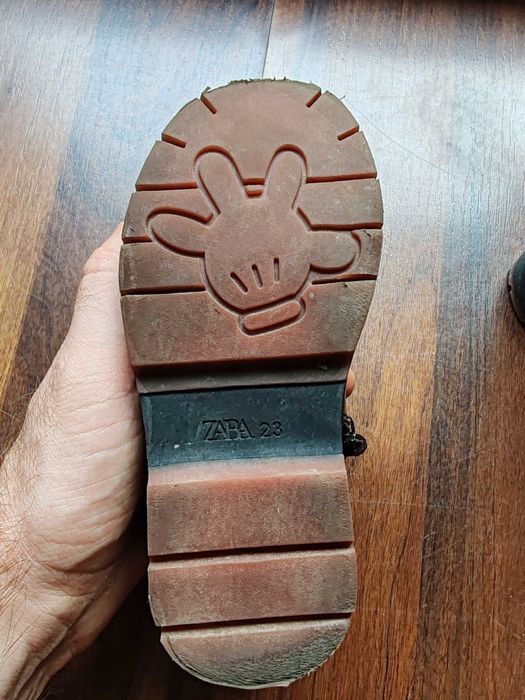 Ghete de toamna fetite Zara si AGATA RUIZ DE LA PRADA marimea 23 si 24