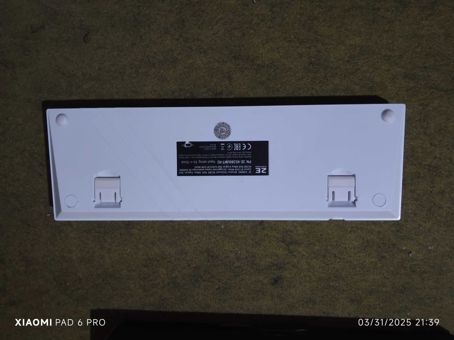 Simsiz, o'yin, mexanik klaviaturasi 2E GAMING klaviaturasi KG380, RGB