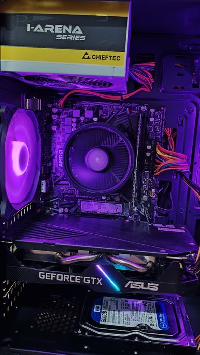 Pc gaming Gtx 1660Super/Ryzen 5 3600/16gb ram Gta V Fortnite Cs 2