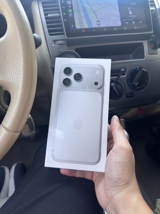 17 Pro max Silver 256gb dual sim