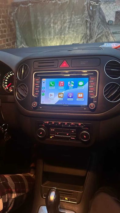 Navigatie Carplay 2GB Passat B6 B7 Golf 5 6 Skoda Octavia Seat