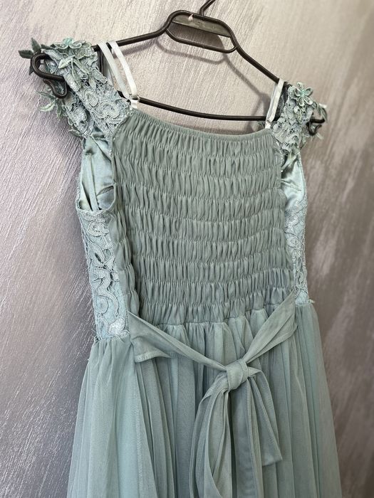 Официална рокля - тюркоаз