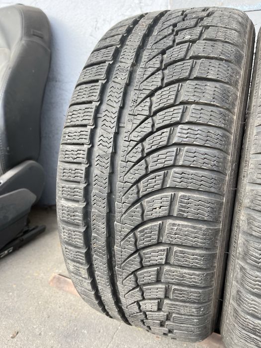 4 бр. зимни гуми 225/45/17 Nokian 7-7,5 mm DOT 1917