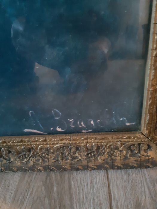 Tablou(print) vintage al pictorului Giovanni Bragolin