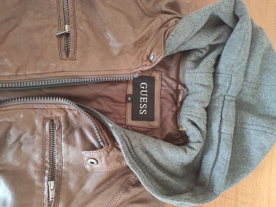 Koжено яке Guess