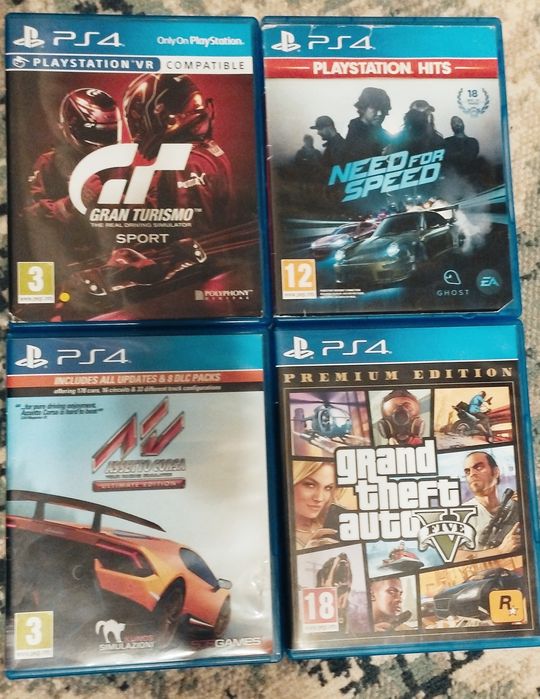 Vând jocurile din imagine pentru PS4