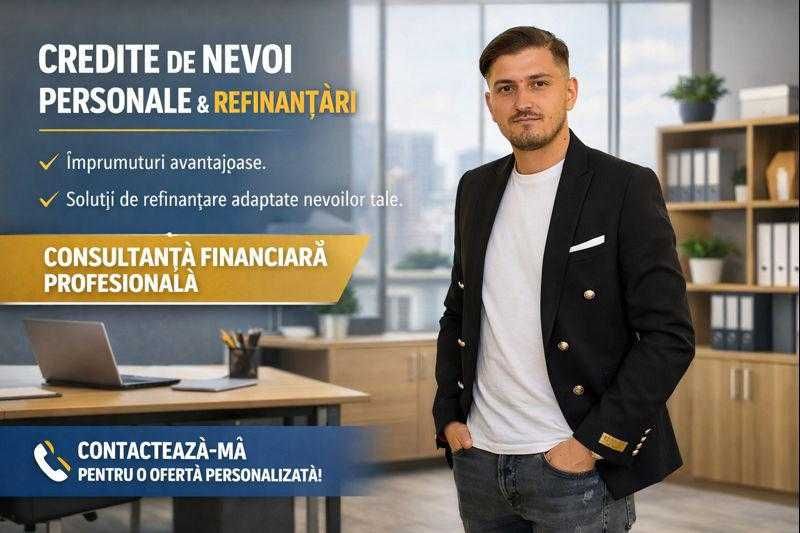 Credit de nevoi personale | Refinanțări | Stergere birou de credit