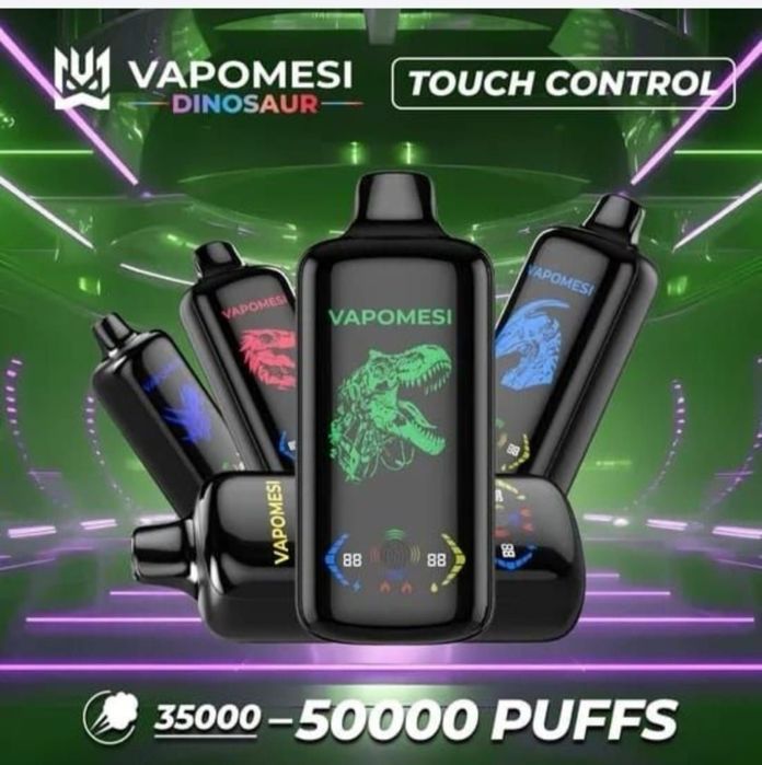 Pachet 3 Bucati Vape 50.000 Puffs Touch Screen Reincarcabil Abur Mult