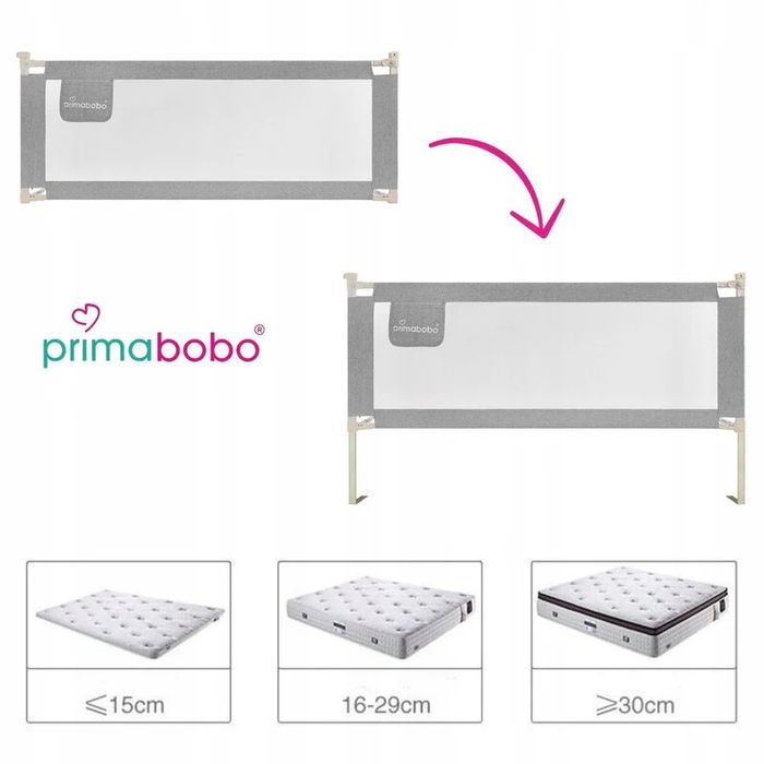 Protecție de pat primabobo 140cm