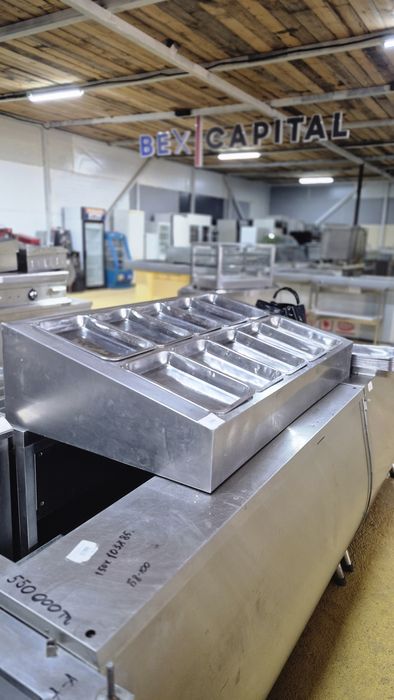 Витрина для гастроемкостей, полка настольная для раздачи, для фастфуда