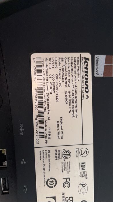 Продам моноблок Lenovo