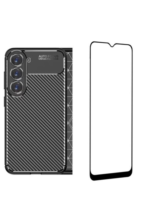 Husa Autofocus + Folie Sticla 6D Privacy Samsung A33/A53/A54/A55/A56