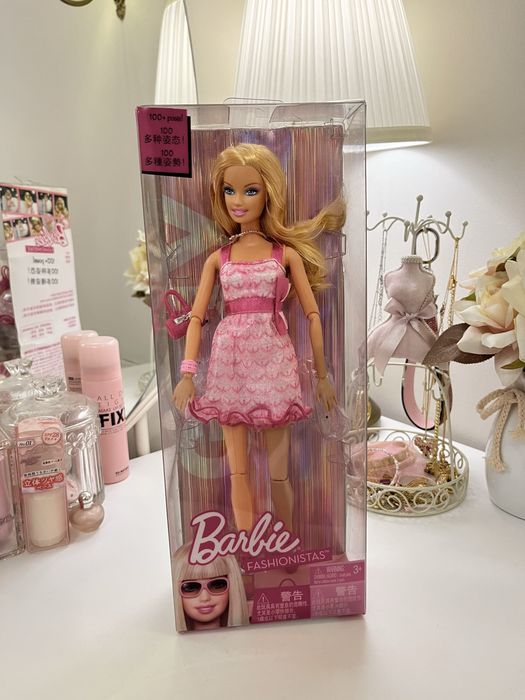 кукла барби barbie fashionistas girly
