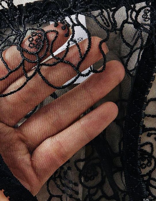 Комплект красиво дамско дантелено бельо нов