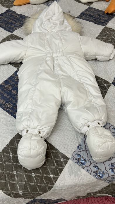 Комбинезон-конверт трансформер с опушкой