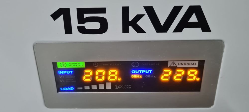 Stabilizator de tensiune monofazic 15KVA
