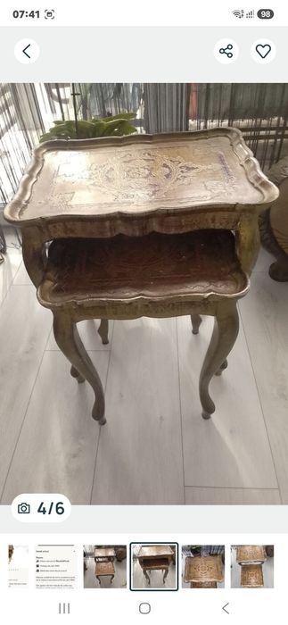 Vand masute in stil florentine