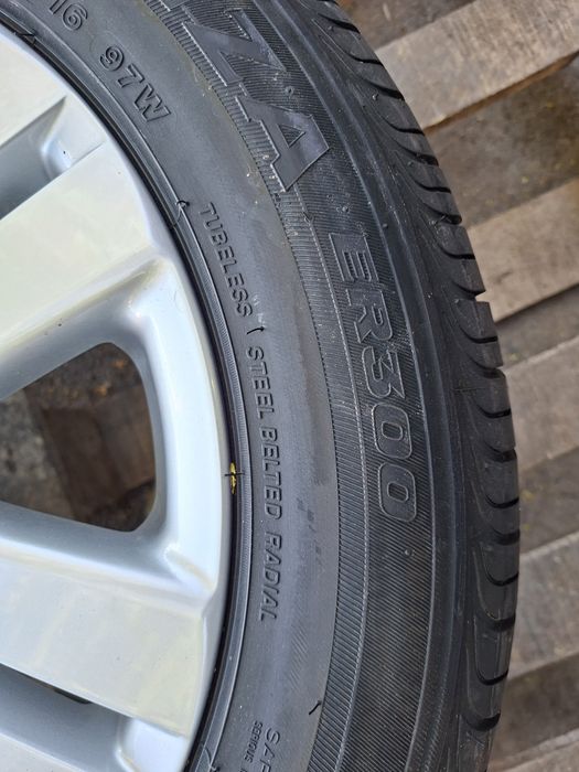 1бр. Нова Джанта с гума 16" 5Х112мм VW, 5X112 - 215 55 16
