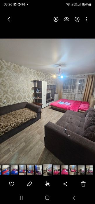 По суточно 8.000 1 комнатная