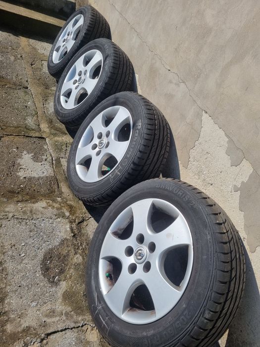 Джанти със гуми за nissan primera  5x114.3