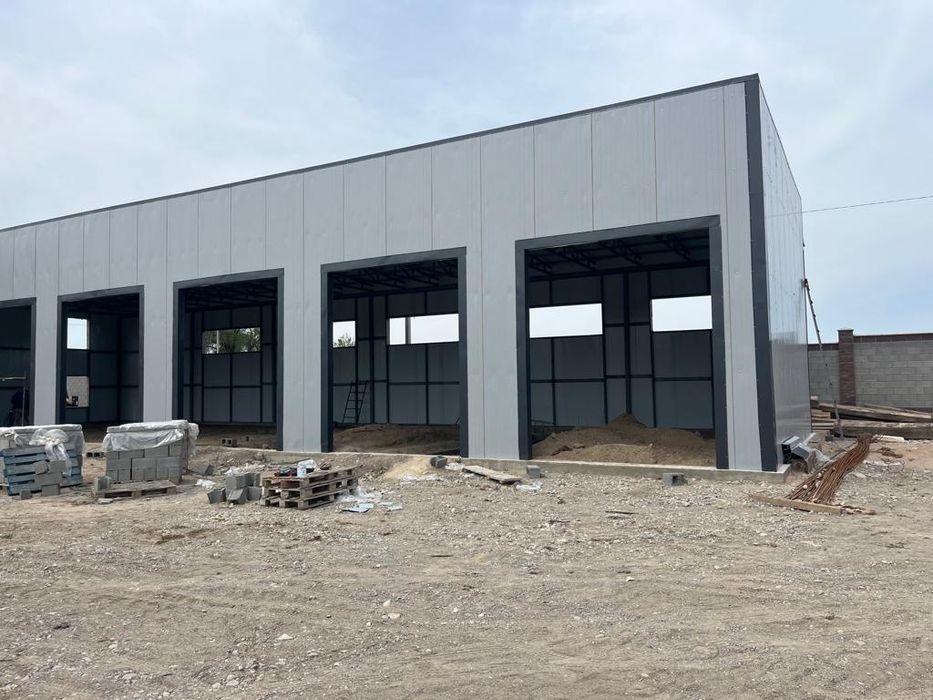 Строительство ангаров, складов из сэндвич панелей