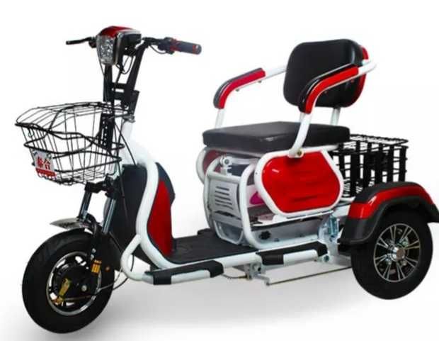Вносител: Електрическа Триколка с Кош макси спорт 2000 Watts