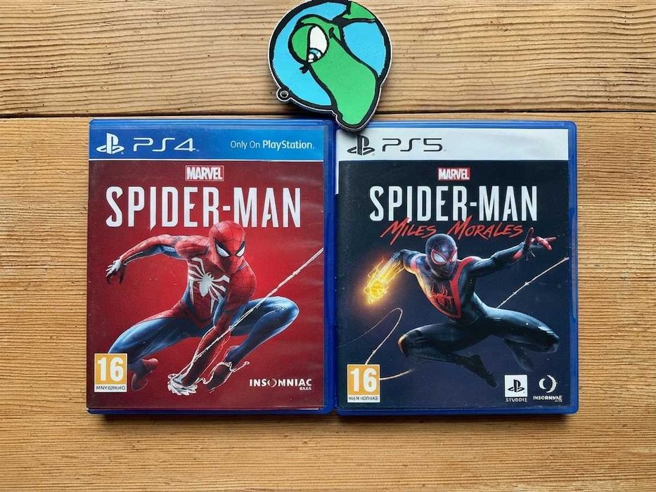 Spider Man + Spider Man  Miles Morales PlayStation 4 PS4 PlayStation 5 PS5
