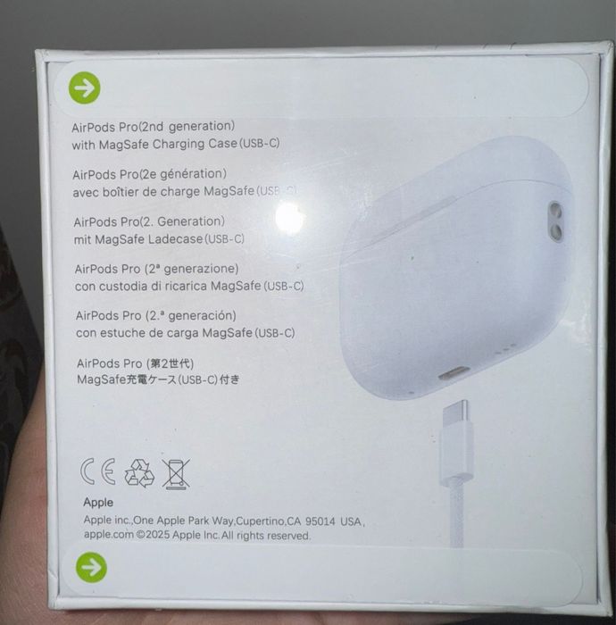 Продам наушники air pods pro 2