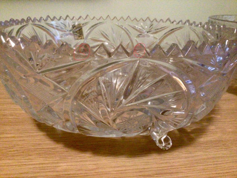 Кристална фруктиера/ купа