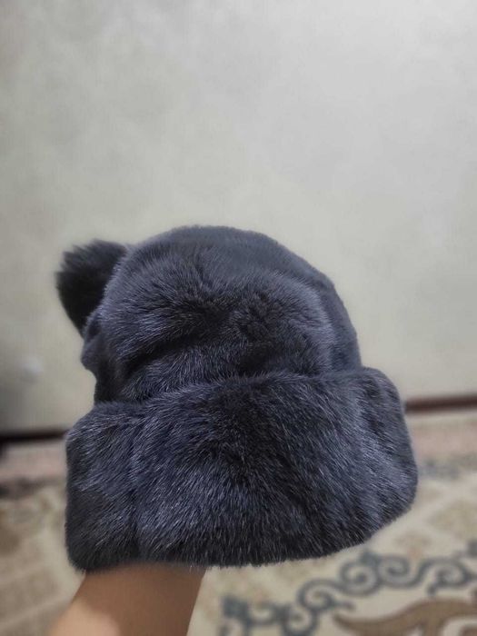 Шапка зимняя норковая
