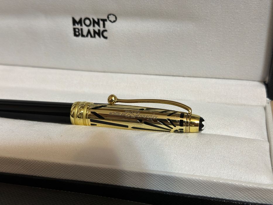 Stilou Montblanc Meisterstuck 100 years, Fountain Pen negru/auriu